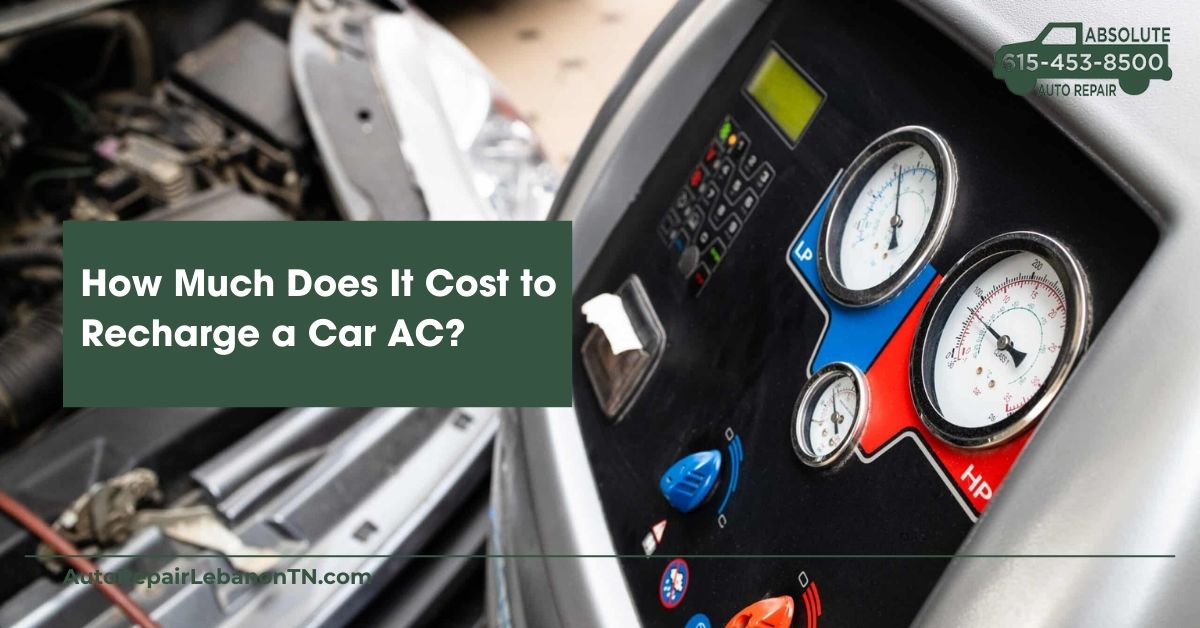 How Much Does It Cost to Recharge a Car AC