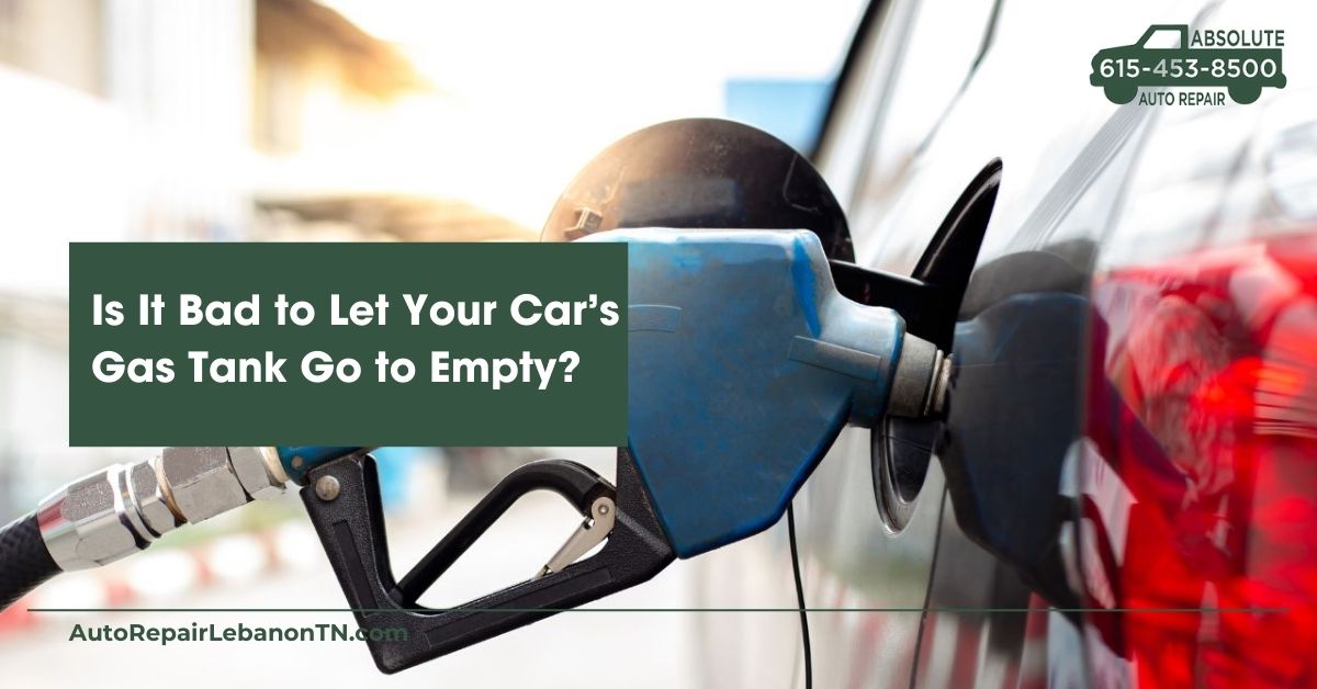 Is It Bad to Let Your Car’s Gas Tank Go to Empty