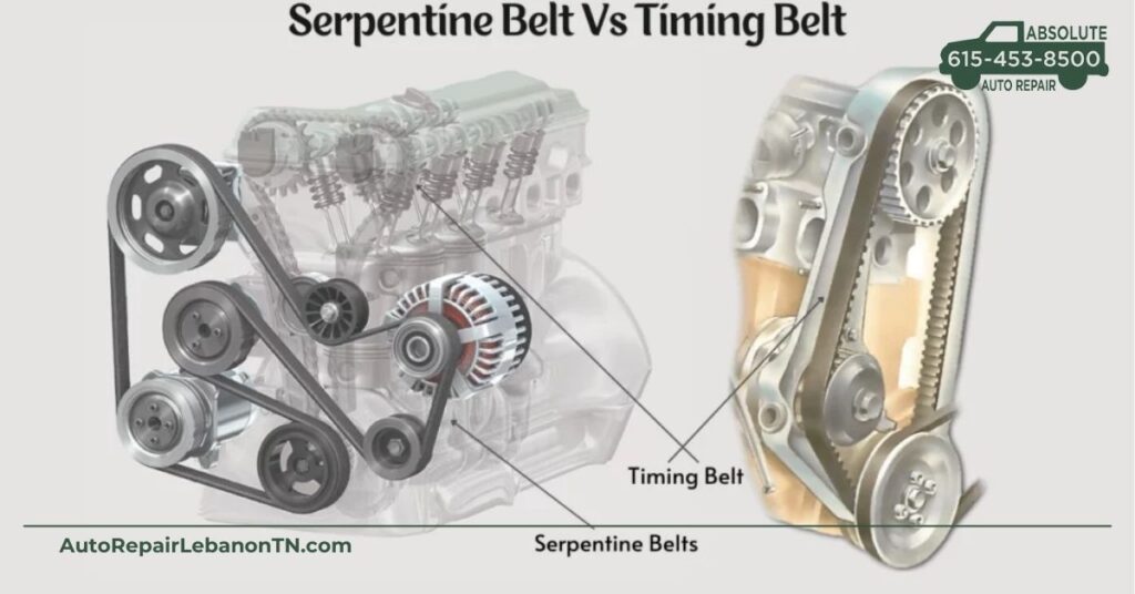 Key Differences Between Serpentine Belt and Timing Belt