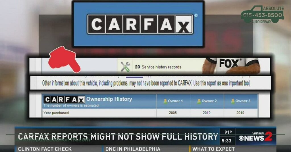 Understanding Carfax Reports