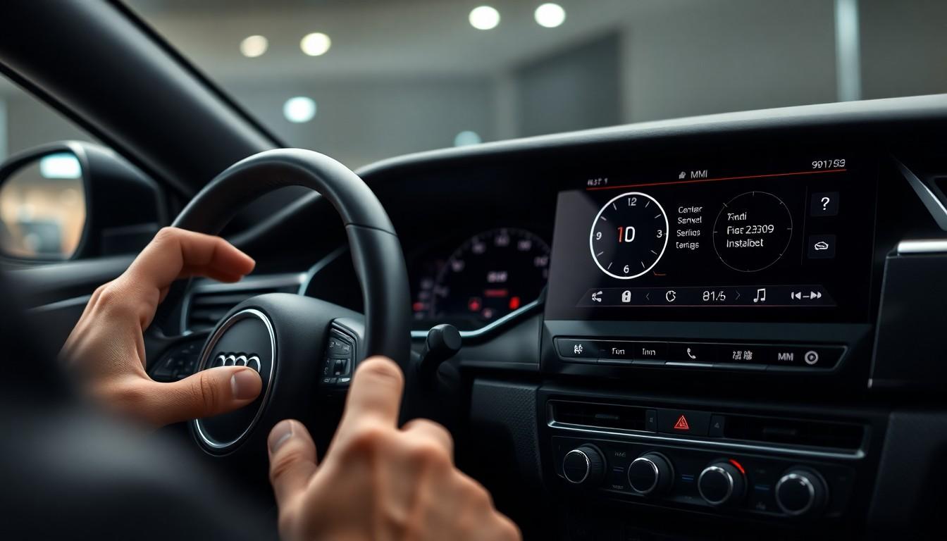 How to Set the Clock in Your Audi A4: A Simple Guide for All Models 6 How to Set the Clock in Your Audi A4: A Simple Guide for All Models 5