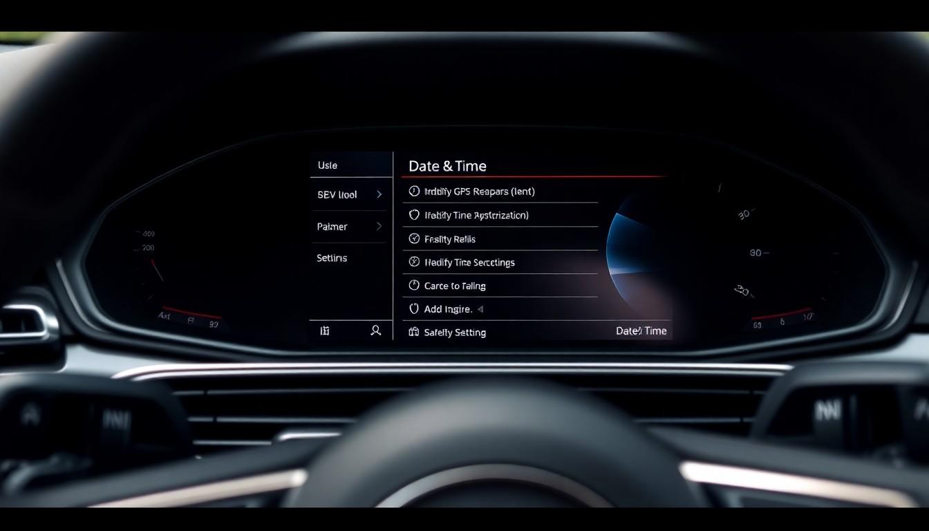How to Set the Clock in Your Audi A4: A Simple Guide for All Models 8 How to Set the Clock in Your Audi A4: A Simple Guide for All Models 7