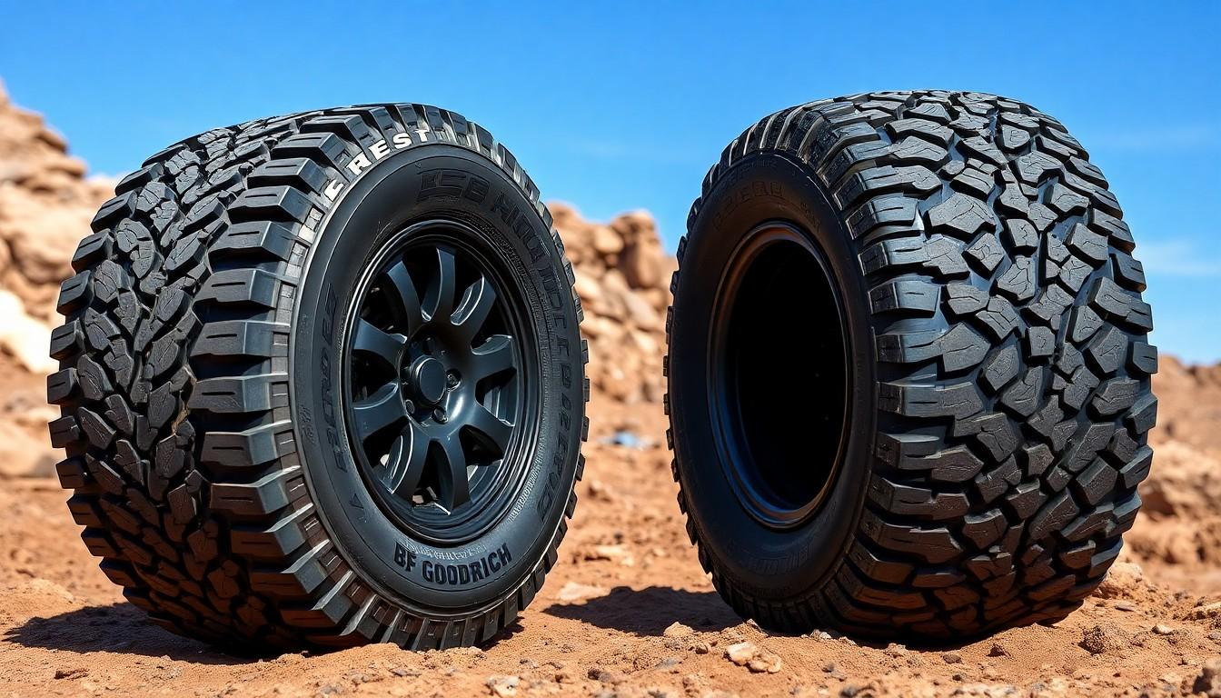 Nitto Ridge Grappler vs BF Goodrich KO2: Ultimate All-Terrain Tire Showdown 1