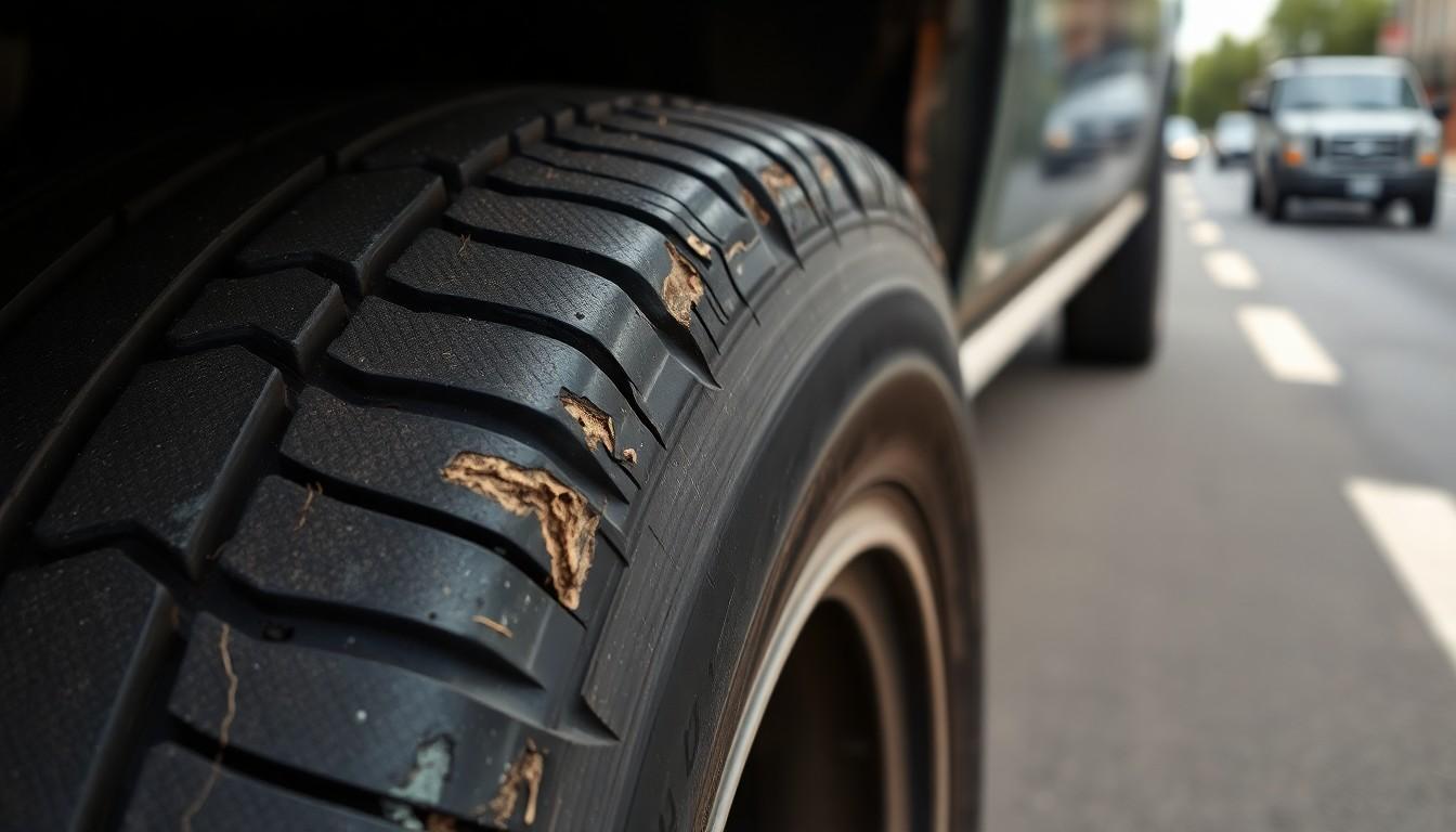 Exposed Tire Cords? Replace Immediately: Why Every Second on the Road is a Risk 1