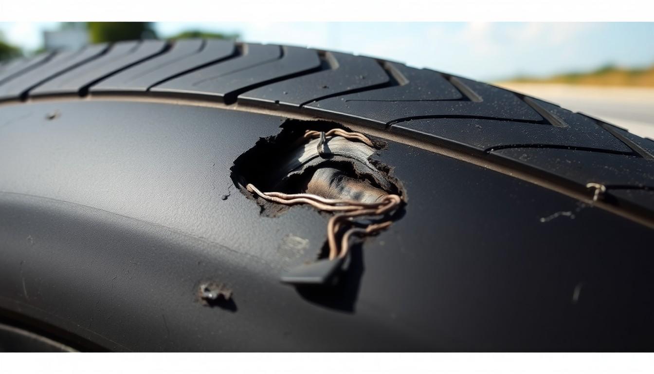 Exposed Tire Cords? Replace Immediately: Why Every Second on the Road is a Risk 6 Exposed Tire Cords? Replace Immediately: Why Every Second on the Road is a Risk 5