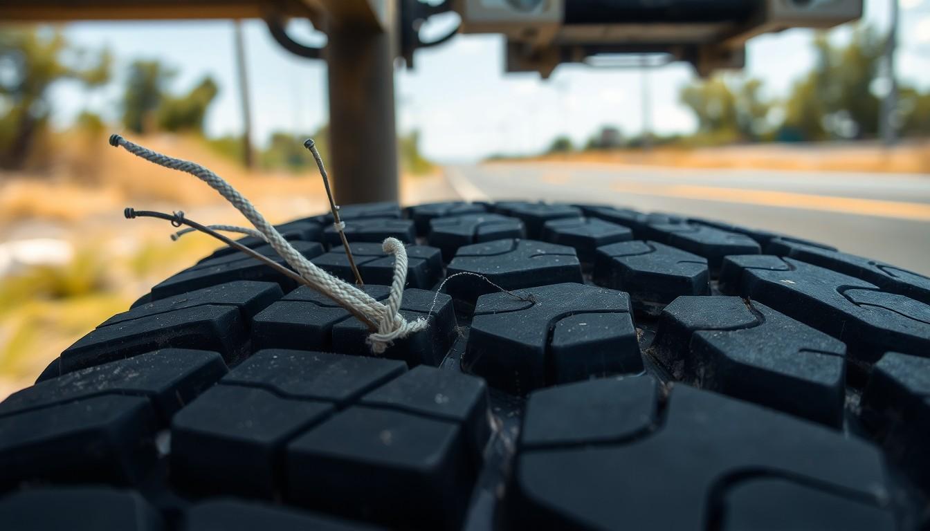 Exposed Tire Cords? Replace Immediately: Why Every Second on the Road is a Risk 10 Exposed Tire Cords? Replace Immediately: Why Every Second on the Road is a Risk 9
