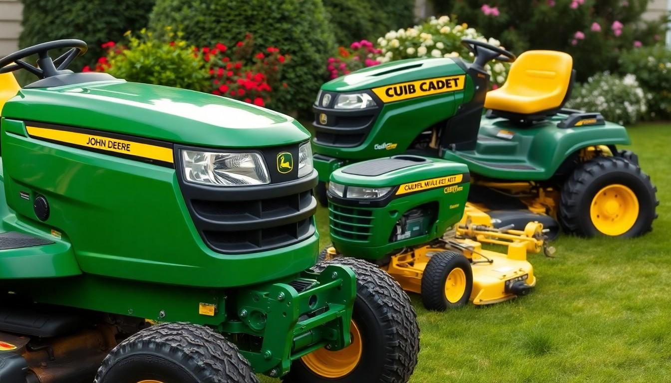 Cub Cadet vs John Deere: Which Lawn Tractor Brand Delivers the Best Value? 13