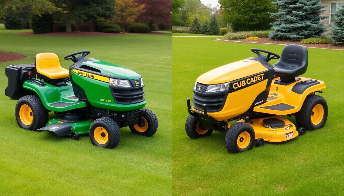 Cub Cadet vs John Deere: Which Lawn Tractor Brand Delivers the Best Value? 17