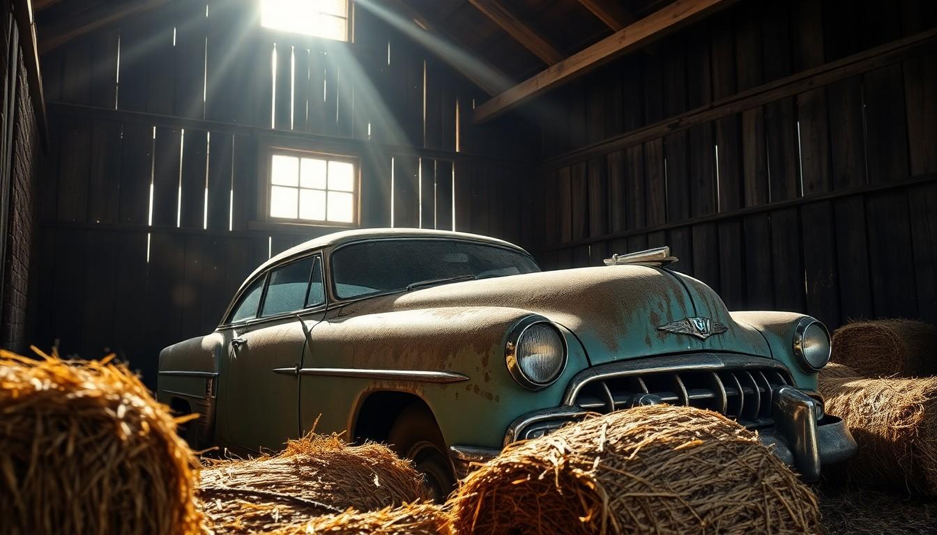 Forgotten Treasures: Why Classic Cars Hidden in Barns Become Valuable Discoveries 1