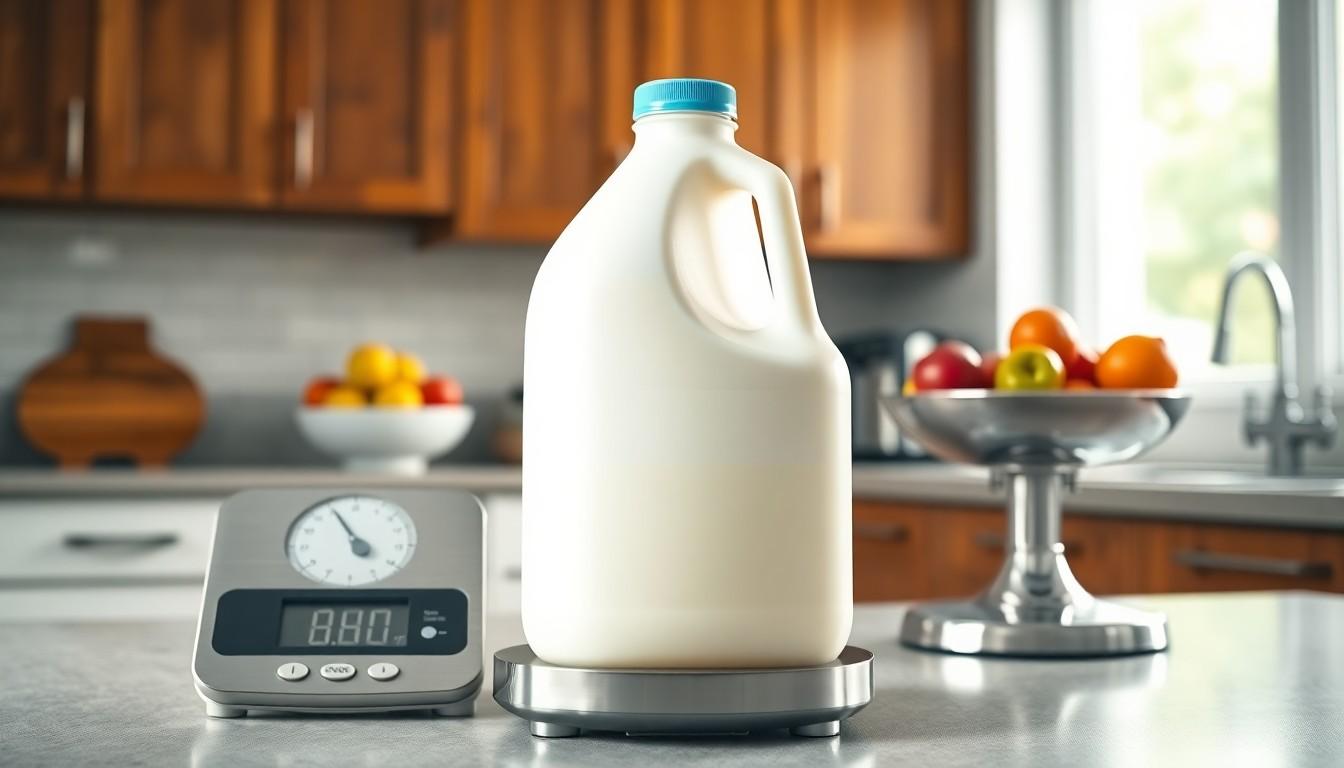 How Much Does a Gallon of Milk Weigh? The Surprising Answer Revealed 8 How Much Does a Gallon of Milk Weigh? The Surprising Answer Revealed 7